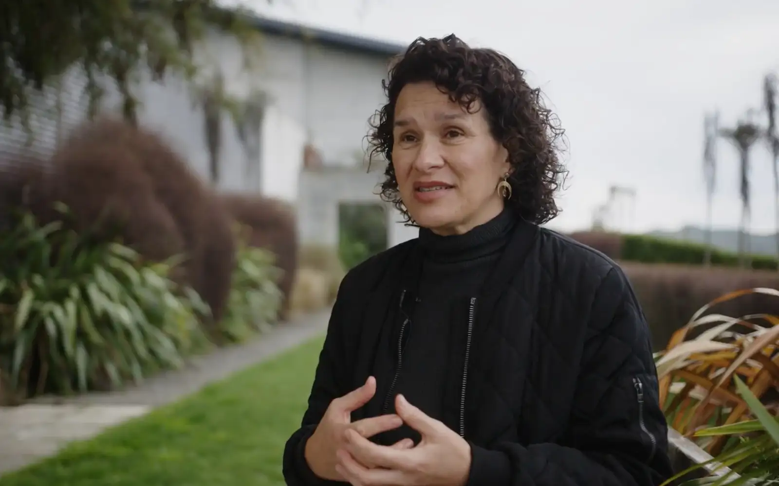 Image of Kerensa speaking. 